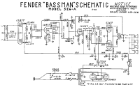 Fender Bassman-5E6A - Schematic 